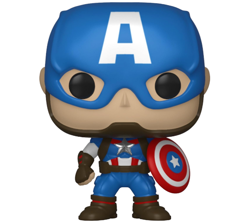 Pocket Pop and Tee: Marvel - Captain America, Kids Medium