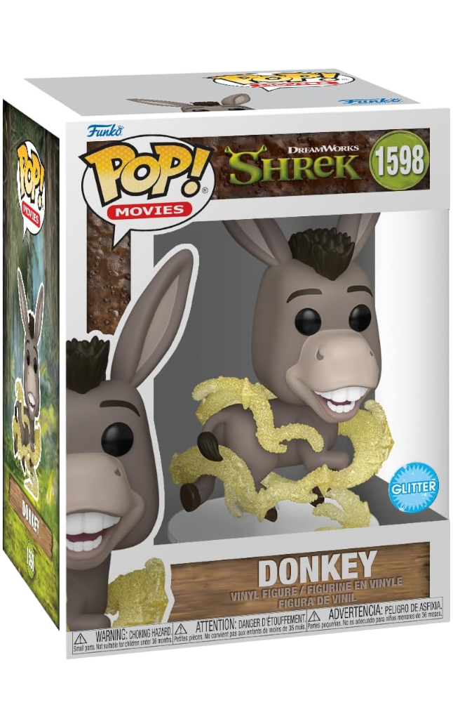 DreamWorks 30th Anniversary - Shrek, Donkey with Glitter