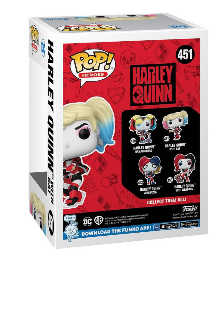 Heroes: DC - Harley Quinn with Bat