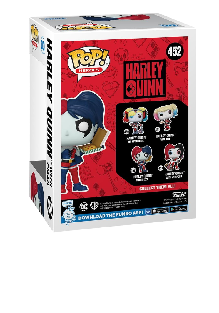 Heroes: DC - Harley Quinn with Pizza