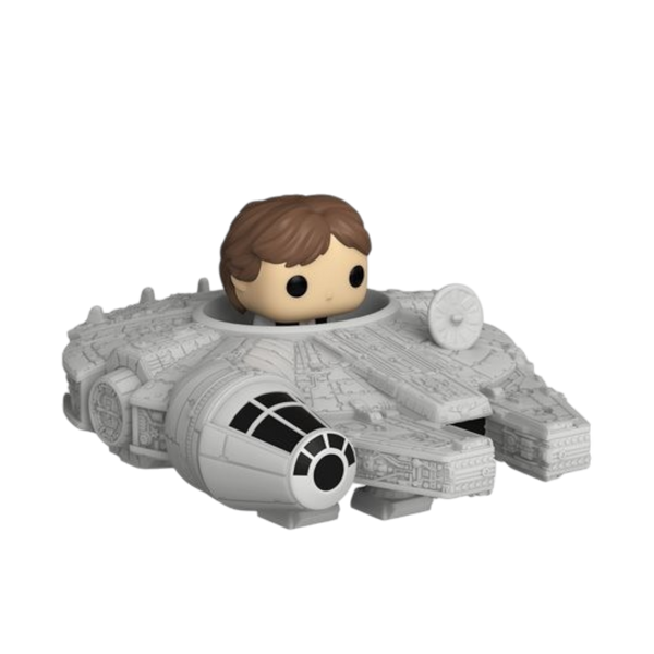 Star wars Han solo and millennium falcon bitty Pop Funko Toy Store