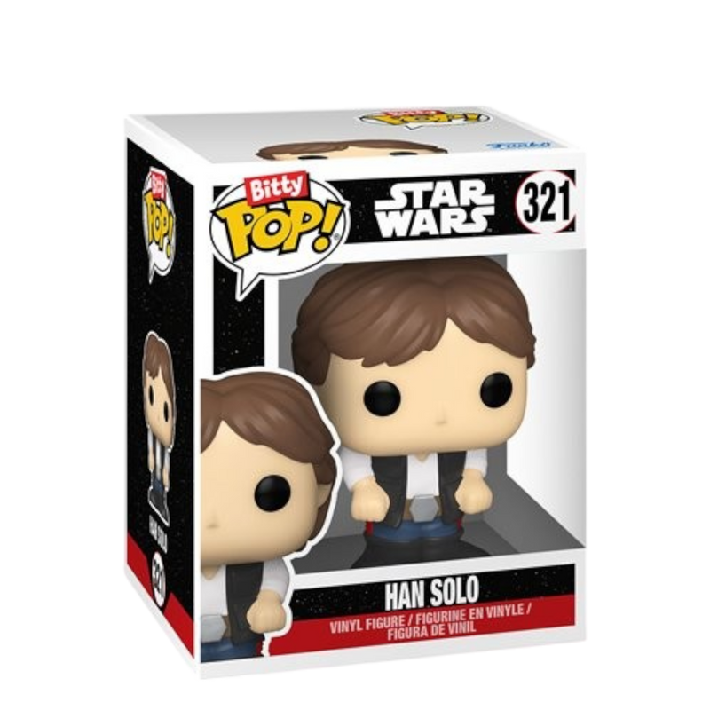 Star wars Han solo and millennium falcon bitty Pop Funko Toy Store