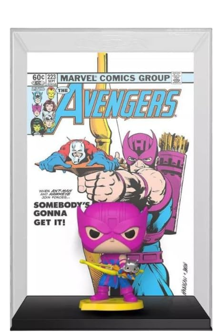 Cover Art Marvel Collection Collectible Vinyl Figure Comic Covers (Hawkeye & Ant Man)