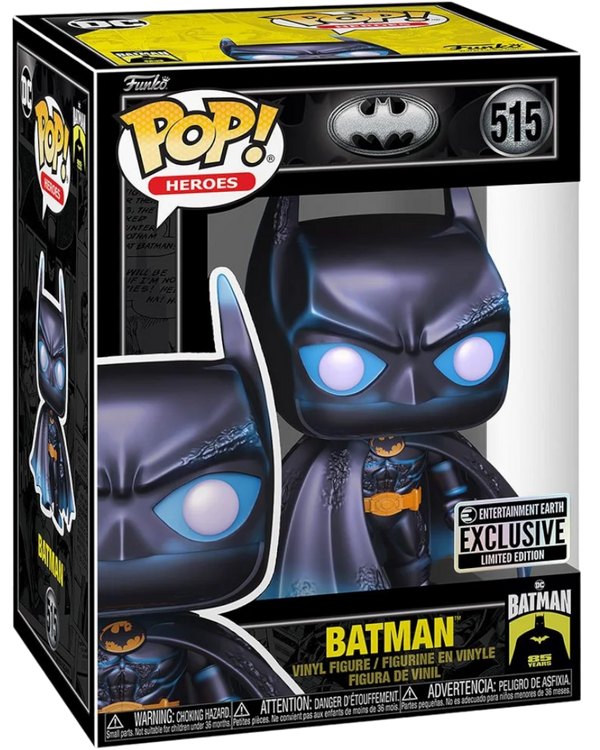 Batman 85th Anniversary Hikari Pop! Vinyl Figure #515, Entertainment Earth Exclusive