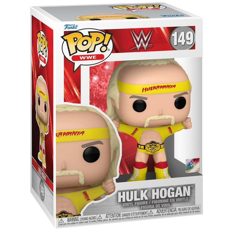 WWE: Hulk Hogan Hulkamania with Belt