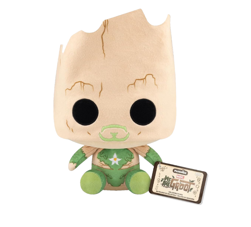 Plush: Marvel 85th Anniversary - We are Groot, Iron Man 7"