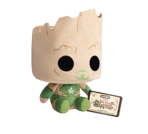 Plush: Marvel 85th Anniversary - We are Groot, Iron Man 7"