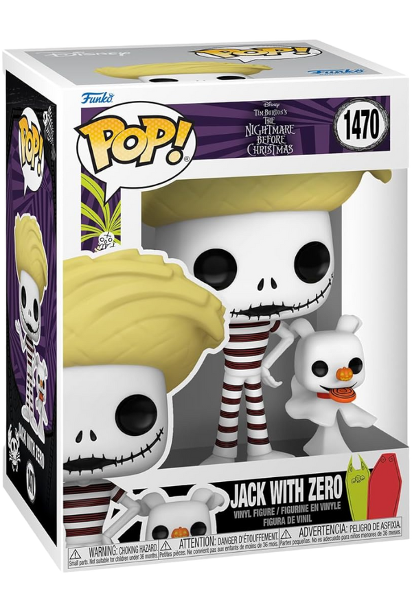 The Nightmare Before Christmas, Jack with Zero (Beach)