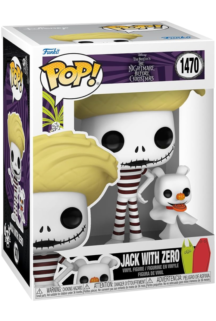 The Nightmare Before Christmas, Jack with Zero (Beach)