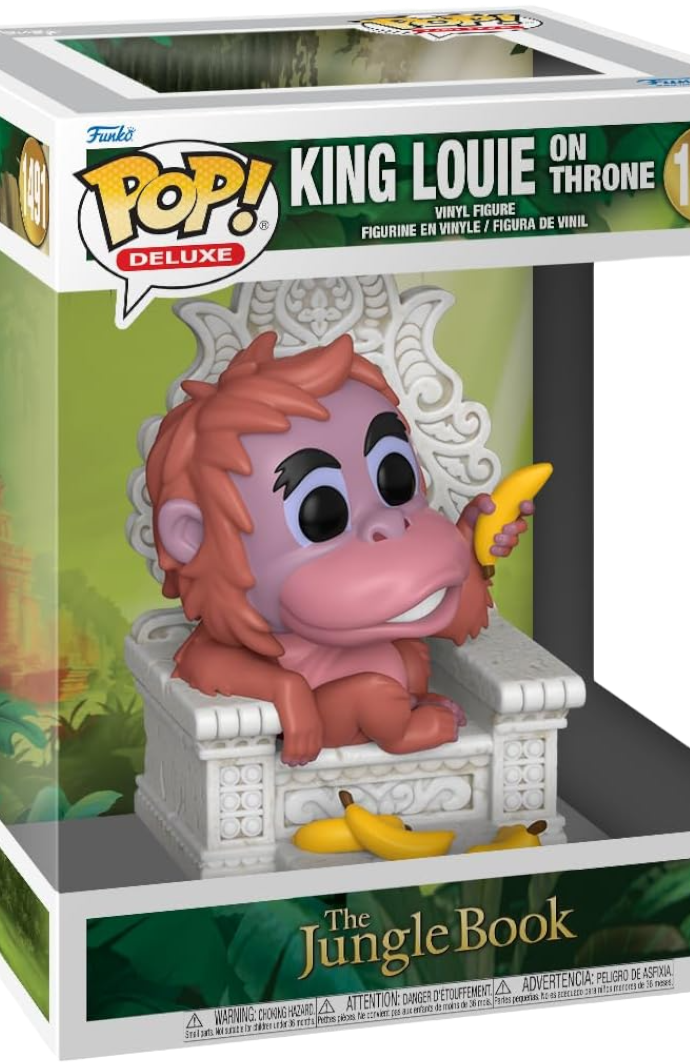 The Jungle Book King Louie on Throne Deluxe