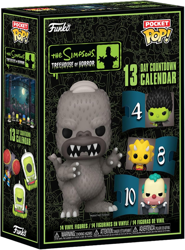 The Simpsons Treehouse of Horror 13-Day Countdown 2024 Edition Funko Advent Calendar