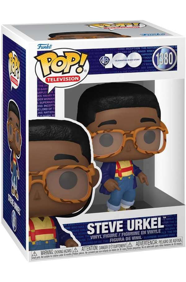 WB 100 - Family Matters, Steve Urkel Funko Vinyl Figure