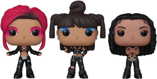 TLC- T-Boz, Left Eye, Chilli 3-Pack