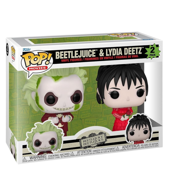 Beetlejuice Beetlejuice - Beetlejuice and Lydia Deetz, 2-Pack