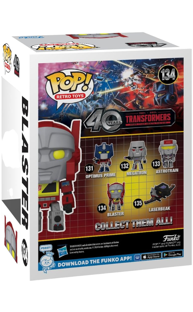 Transformers: Generation 1-40th Anniversary, Blaster