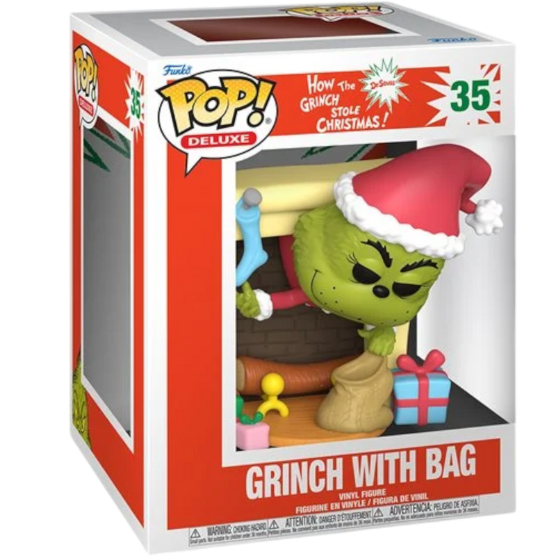 How the Grinch Stole Christmas Grinch with Bag