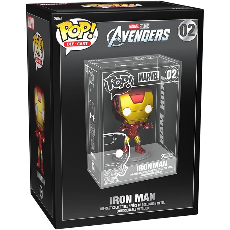 Iron Man Die Cast Figure - Gold