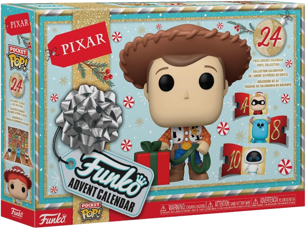 Advent Calendar: Pixar 2024, 24 Pocket Pop!