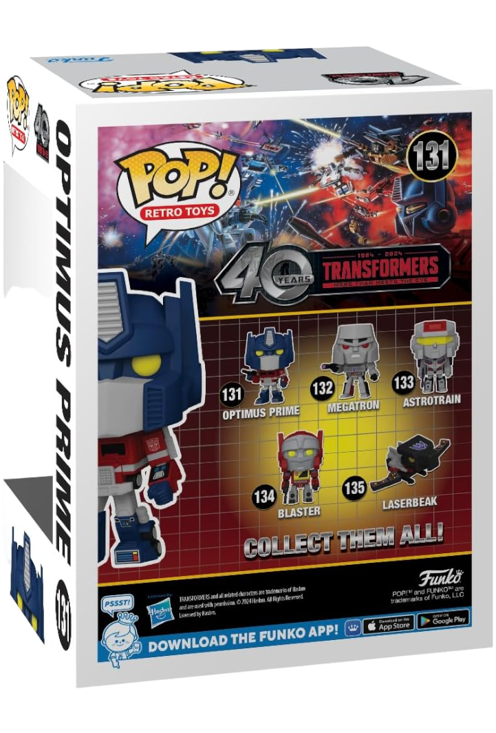 Transformers: Generation 1-40th Anniversary, Optimus Prime