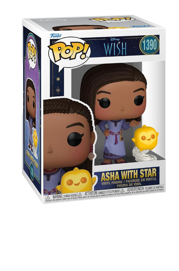 Wish Asha with Star Funko Pop! Vinyl Figure and Buddy