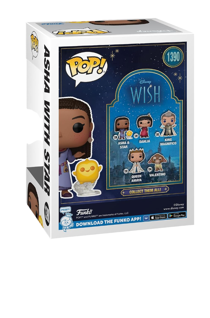 Wish Asha with Star Funko Pop! Vinyl Figure and Buddy