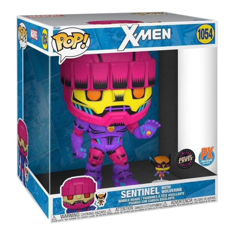 Jumbo: X-Men Sentinel with Wolverine Chase Previews Exclusive
